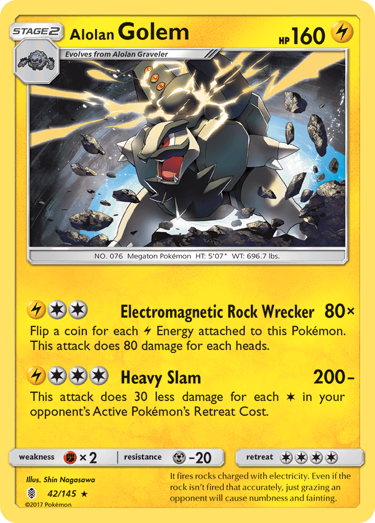 Alolan Golem: Guardians Rising