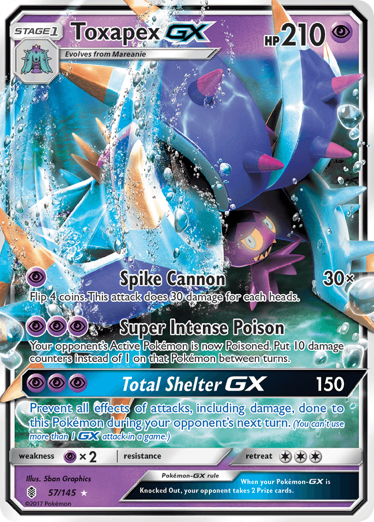 Toxapex-GX: Guardians Rising
