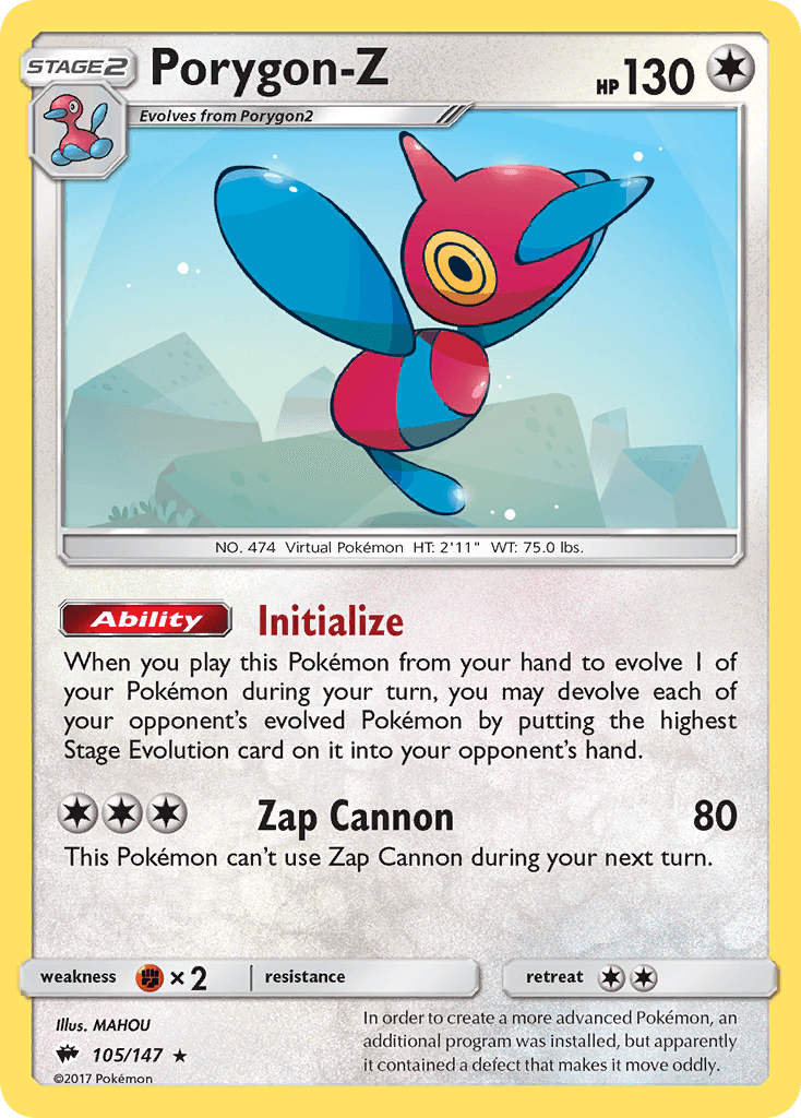 Porygon-Z: Burning Shadows