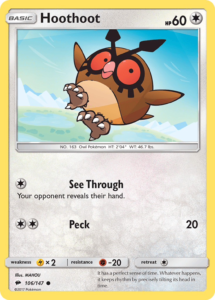 Hoothoot: Burning Shadows
