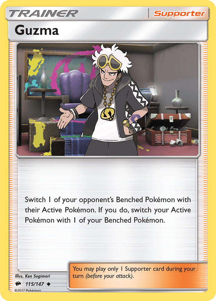 Guzma: Burning Shadows