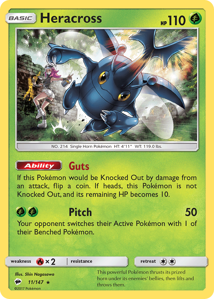Heracross: Burning Shadows
