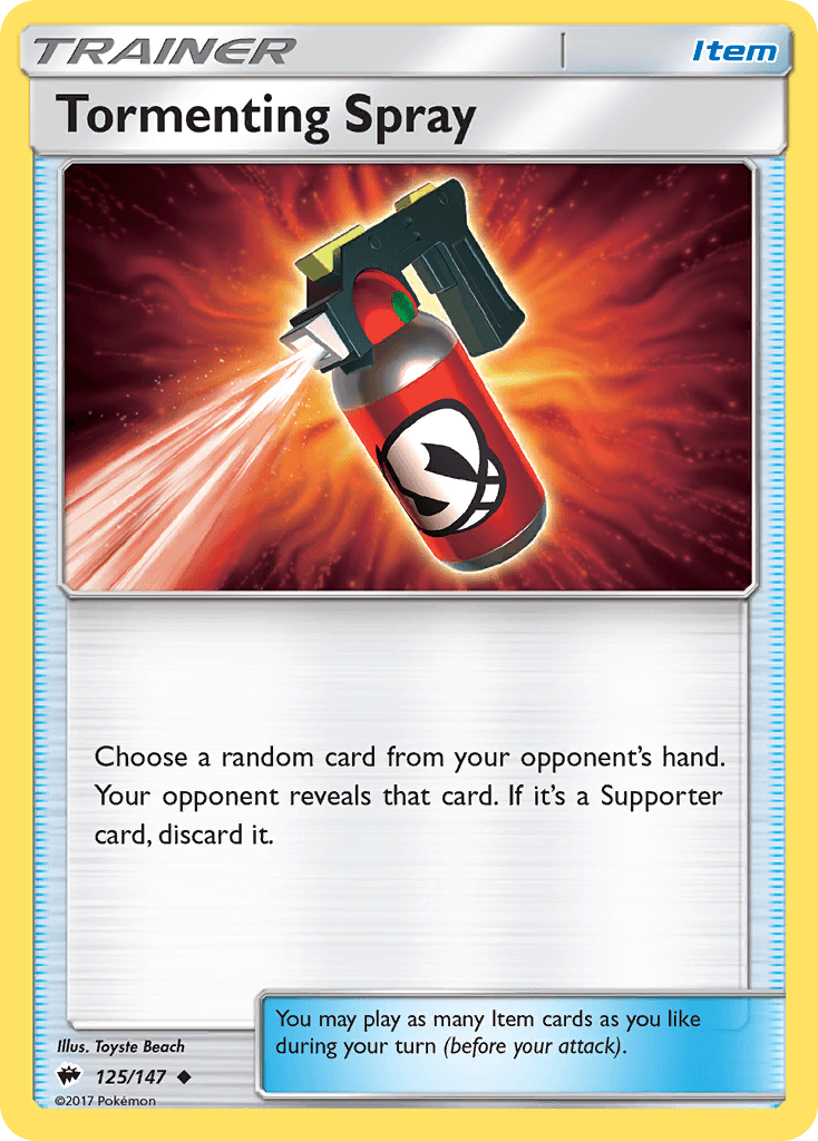 Tormenting Spray: Burning Shadows