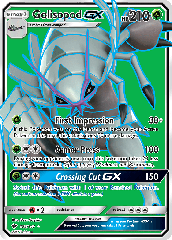Golisopod-GX: Burning Shadows