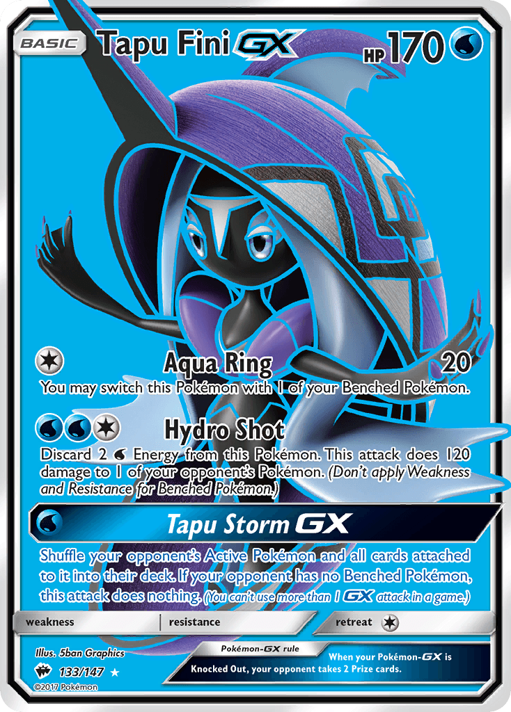 Tapu Fini-GX: Burning Shadows