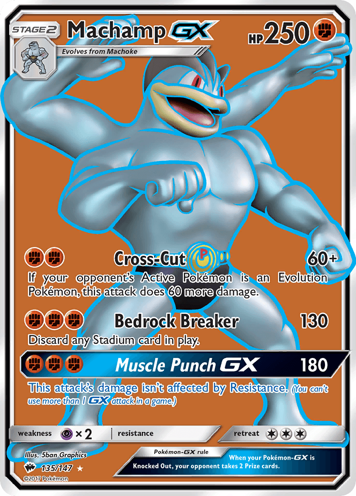 Machamp-GX: Burning Shadows