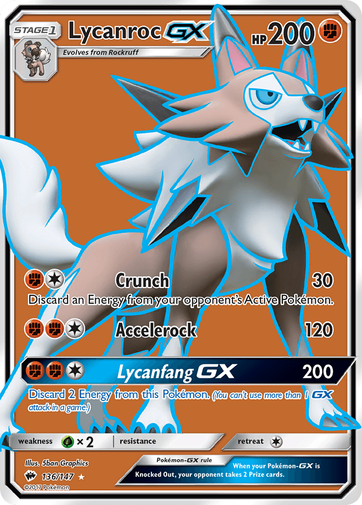 Lycanroc-GX: Burning Shadows