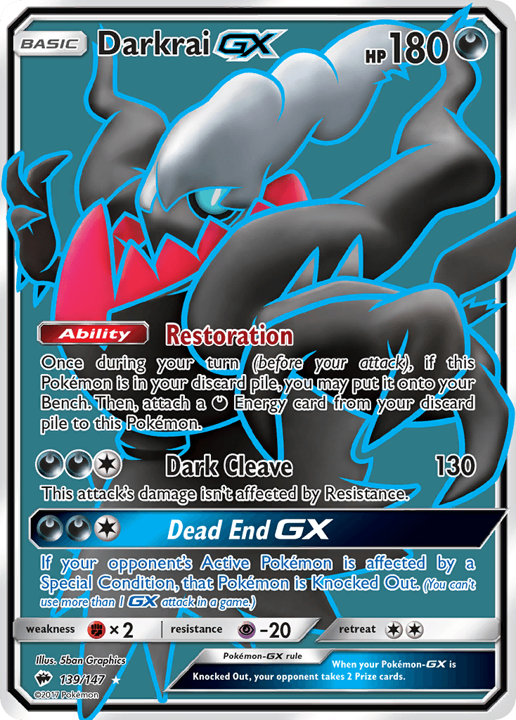 Darkrai-GX: Burning Shadows