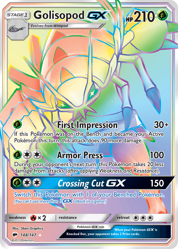 Golisopod-GX: Burning Shadows