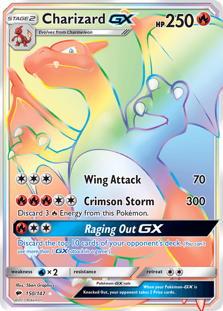Charizard-GX: Burning Shadows