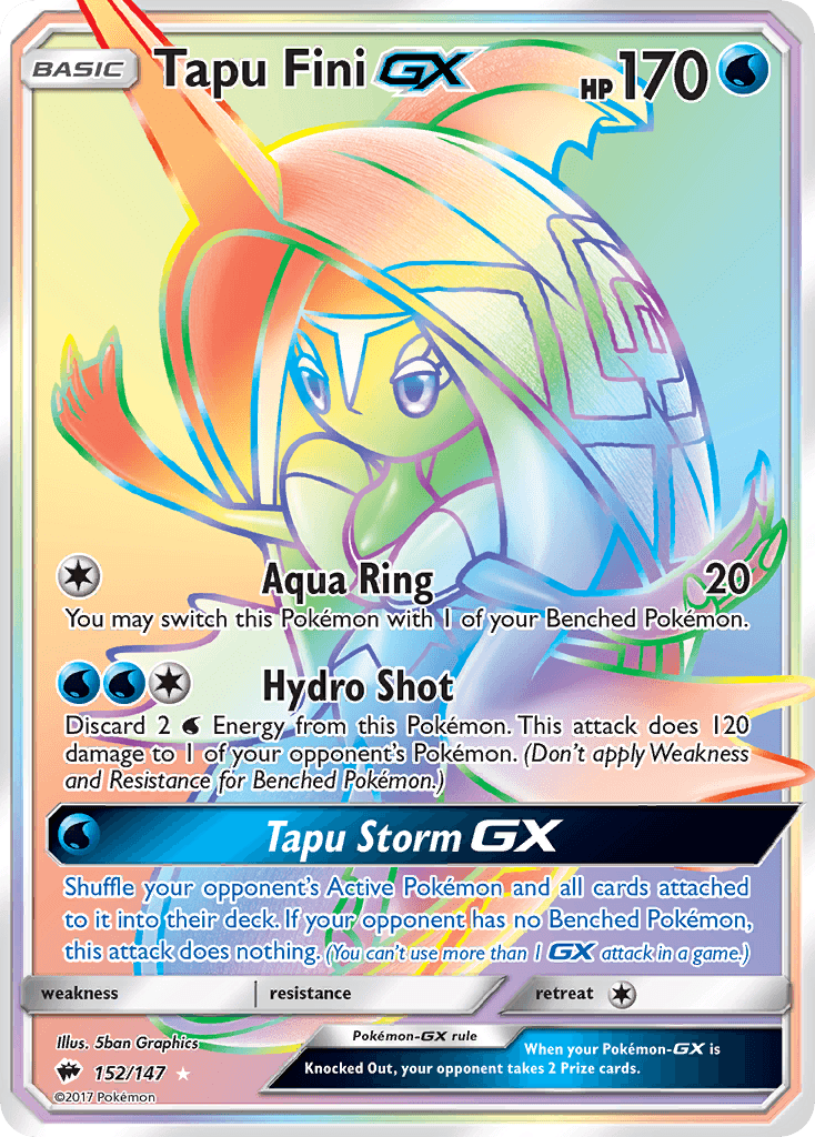 Tapu Fini-GX: Burning Shadows