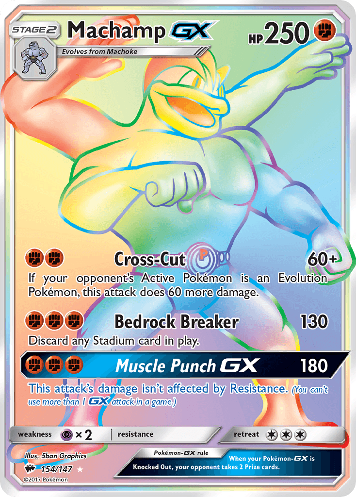 Machamp-GX: Burning Shadows