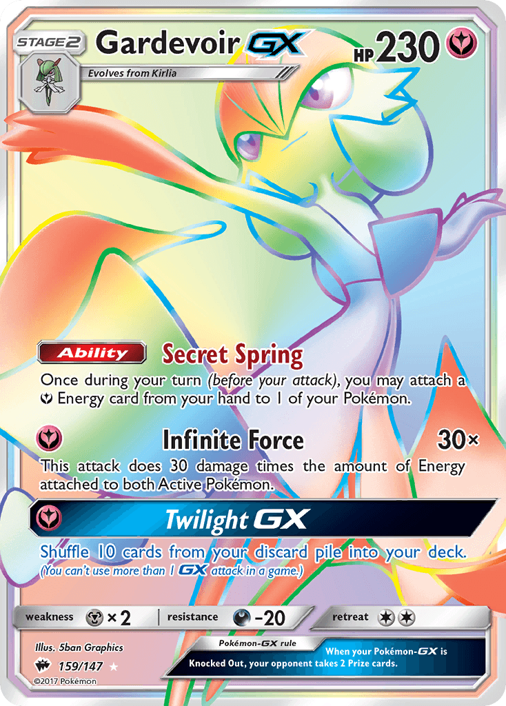 Gardevoir-GX: Burning Shadows