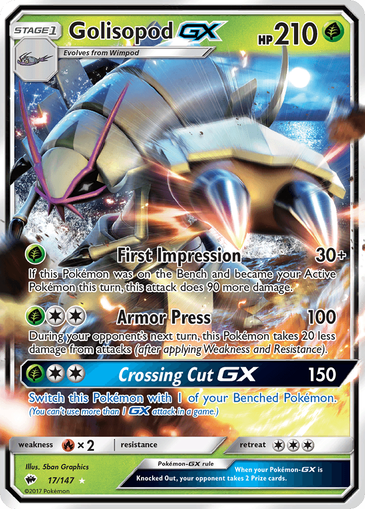 Golisopod-GX: Burning Shadows