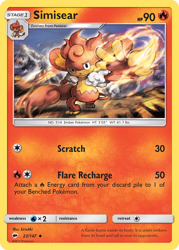 Simisear: Burning Shadows