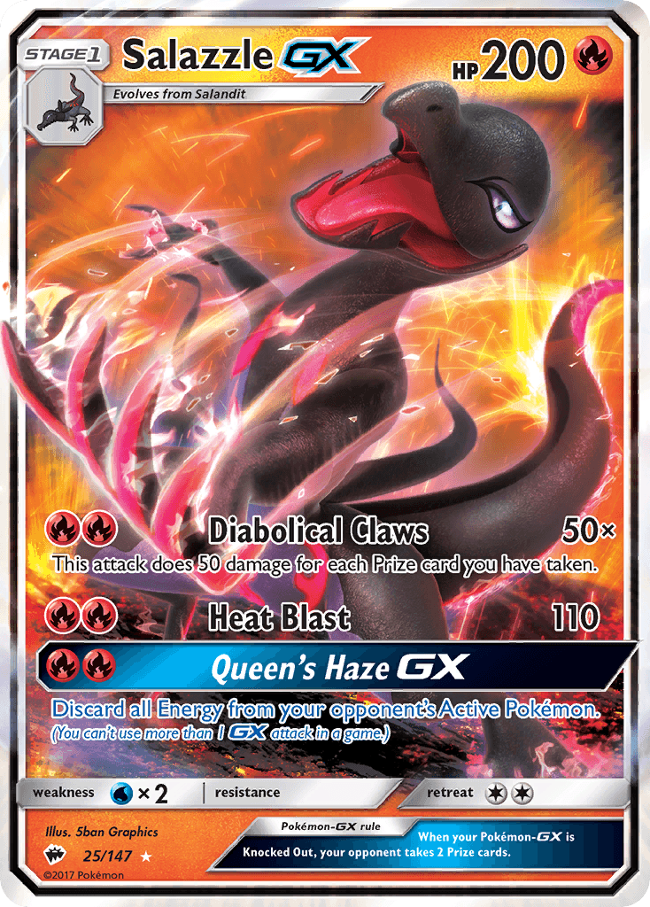 Salazzle-GX: Burning Shadows