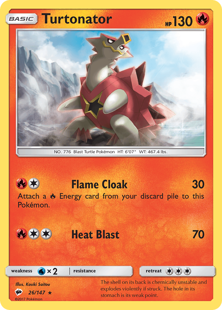 Turtonator: Burning Shadows