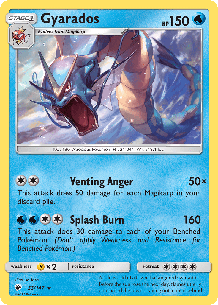 Gyarados: Burning Shadows