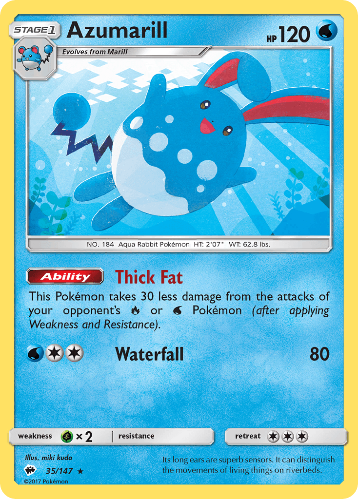 Azumarill: Burning Shadows
