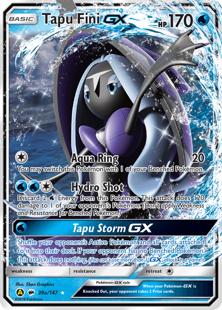 Tapu Fini-GX: Burning Shadows