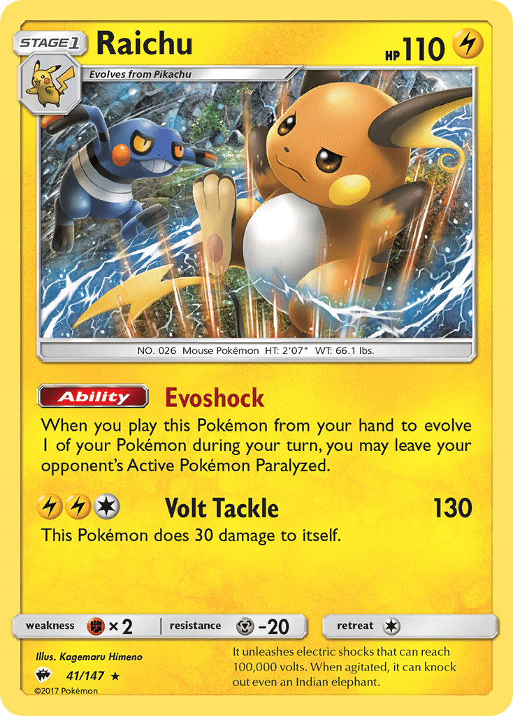 Raichu: Burning Shadows
