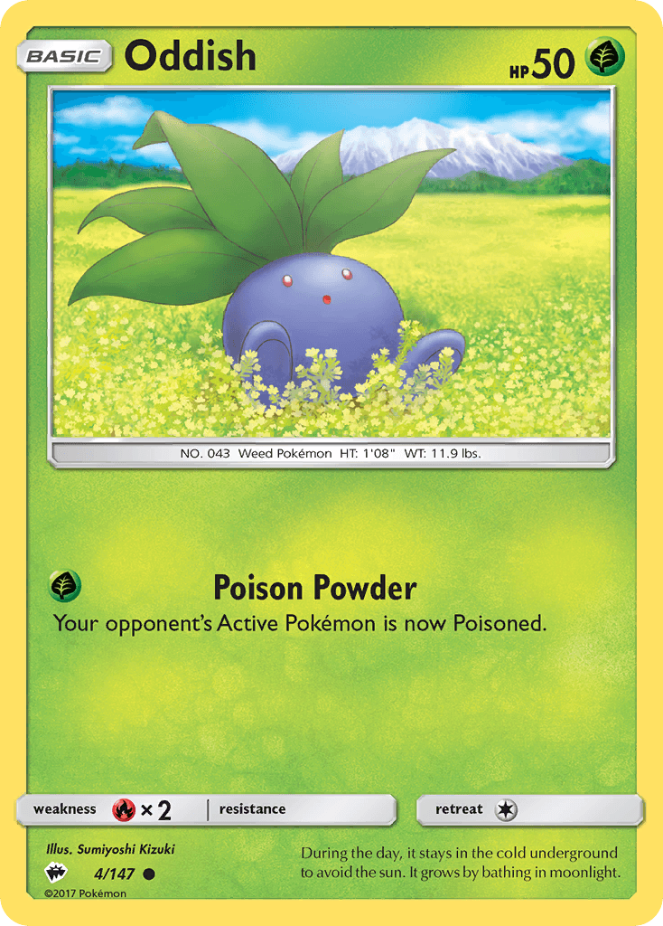 Oddish: Burning Shadows