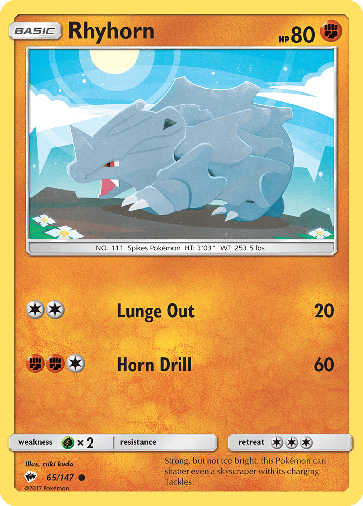 Rhyhorn: Burning Shadows