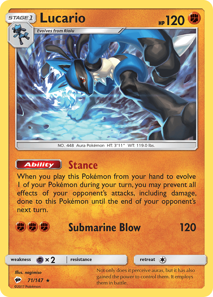 Lucario: Burning Shadows