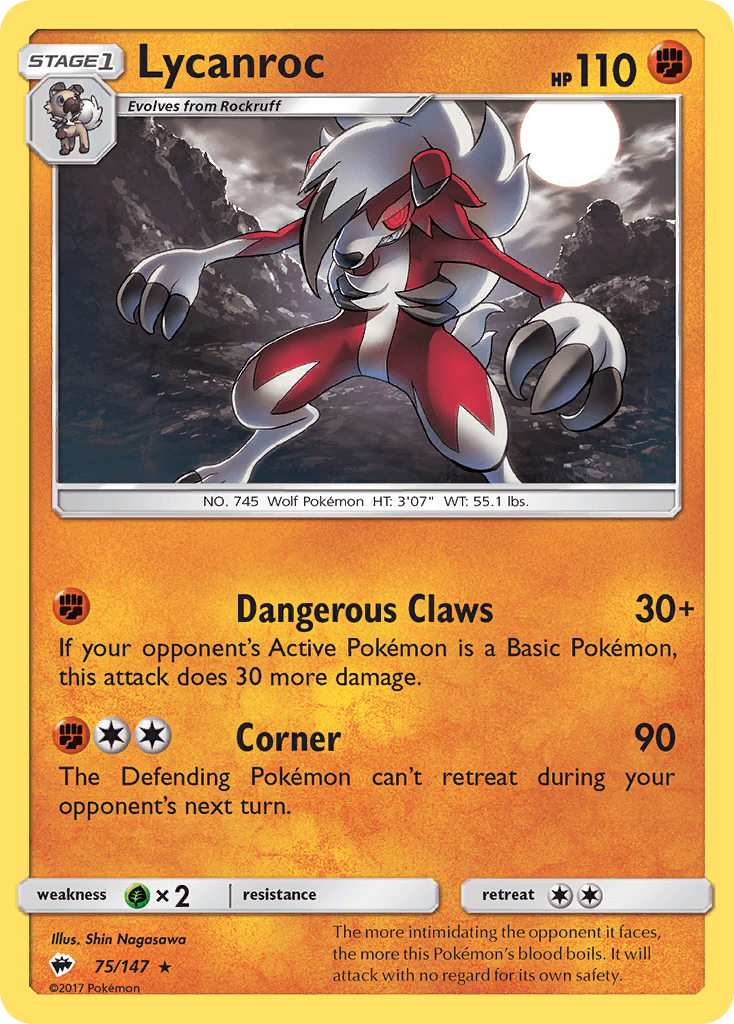 Lycanroc: Burning Shadows