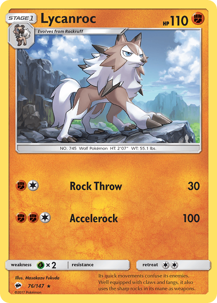 Lycanroc: Burning Shadows