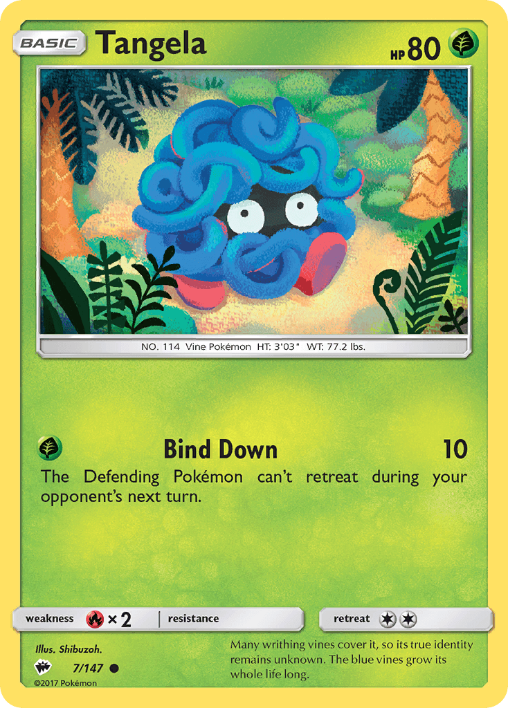 Tangela: Burning Shadows