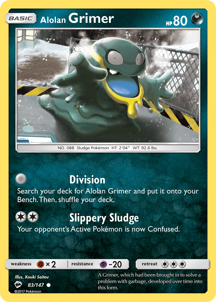 Alolan Grimer: Burning Shadows