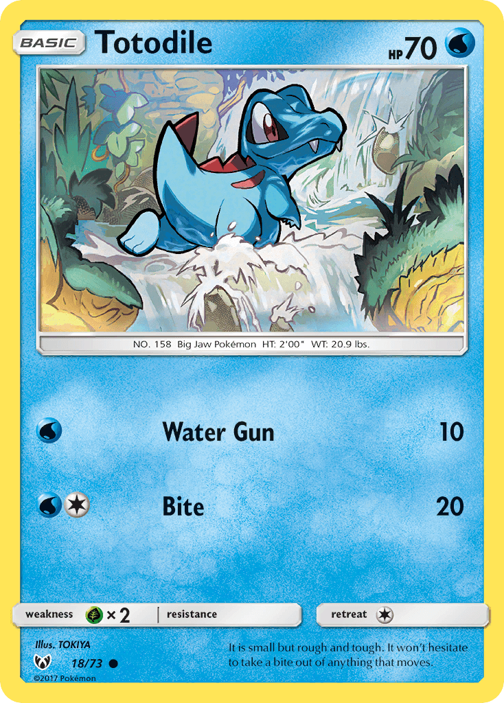 Totodile: Shining Legends