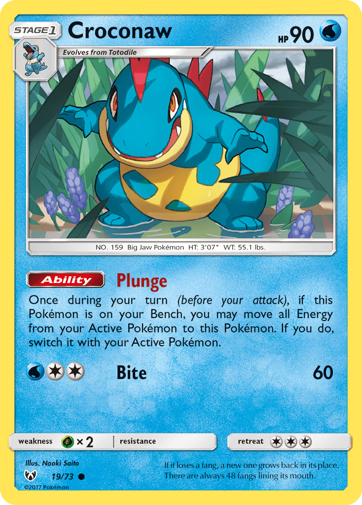 Croconaw: Shining Legends