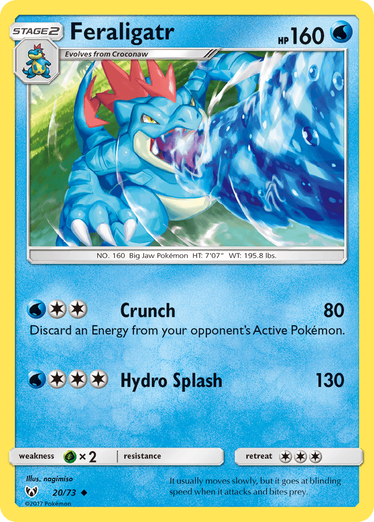 Feraligatr: Shining Legends
