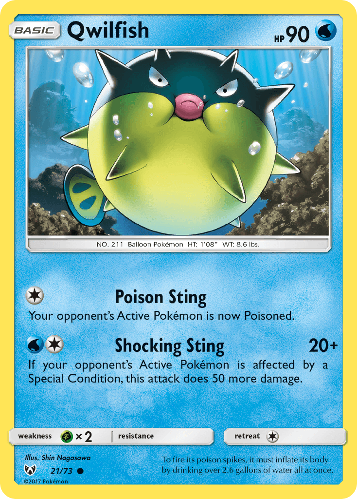 Qwilfish: Shining Legends