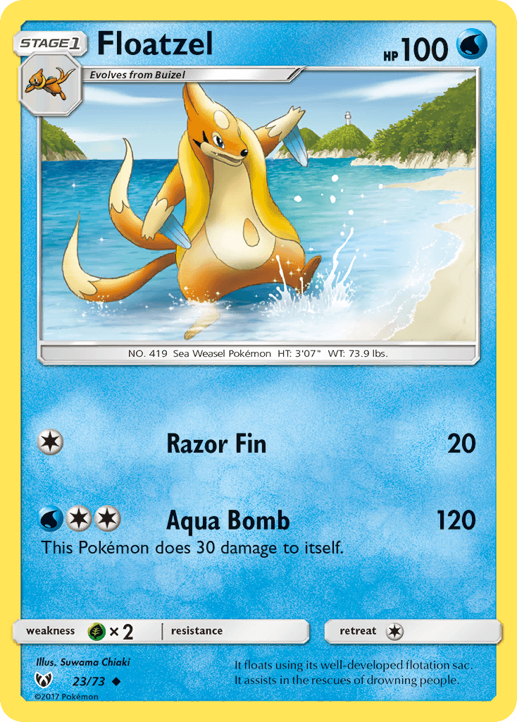 Floatzel: Shining Legends