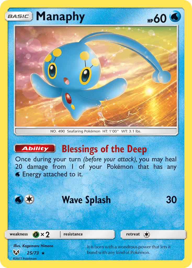 Manaphy: Shining Legends