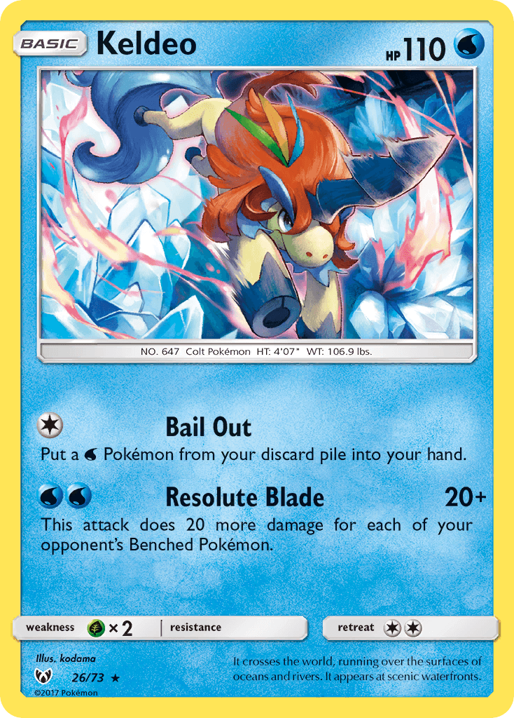 Keldeo: Shining Legends