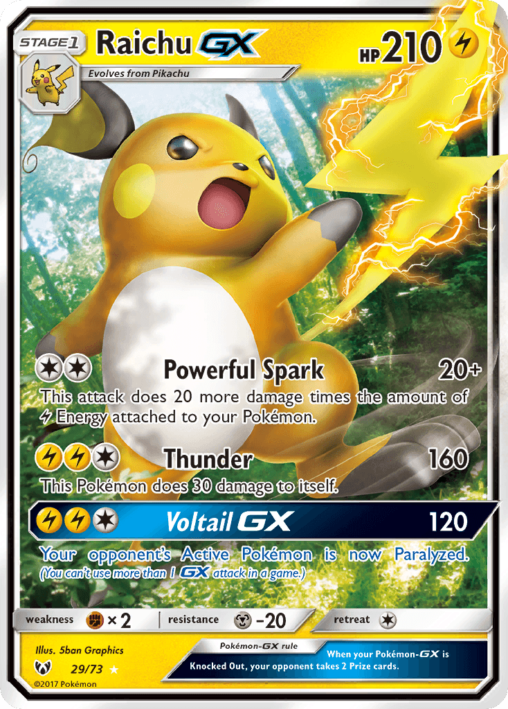 Raichu-GX: Shining Legends