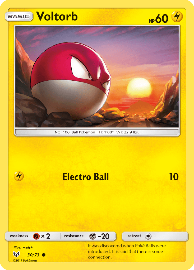 Voltorb: Shining Legends