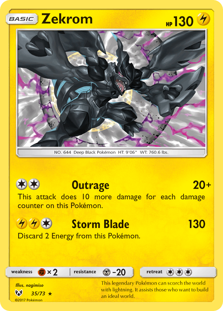 Zekrom: Shining Legends