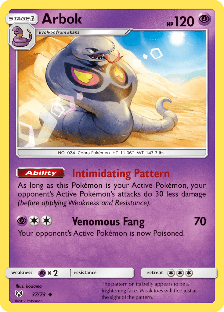 Arbok: Shining Legends