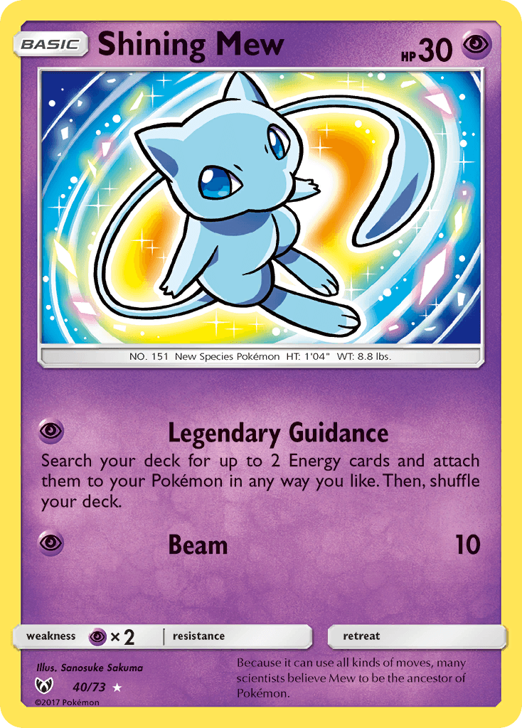 Shining Mew: Shining Legends