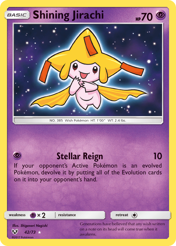 Shining Jirachi: Shining Legends