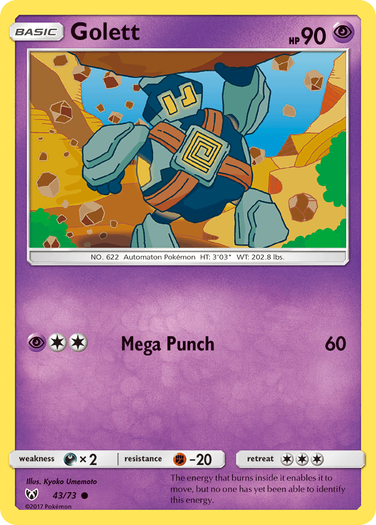 Golett: Shining Legends