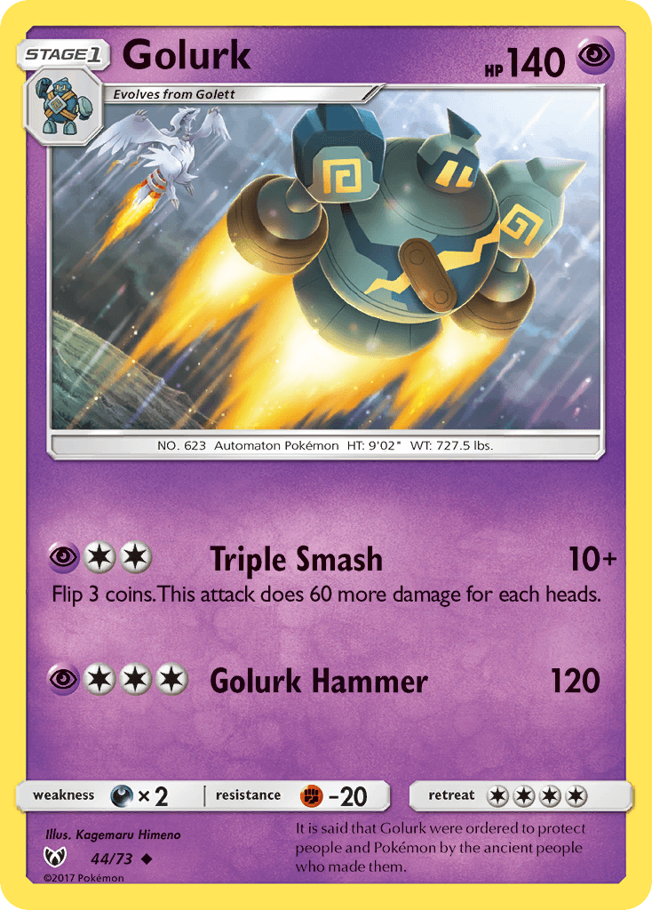Golurk: Shining Legends