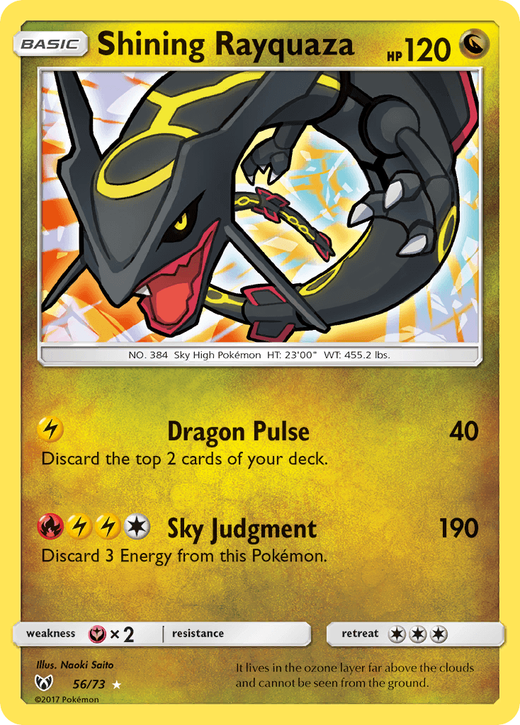Shining Rayquaza: Shining Legends