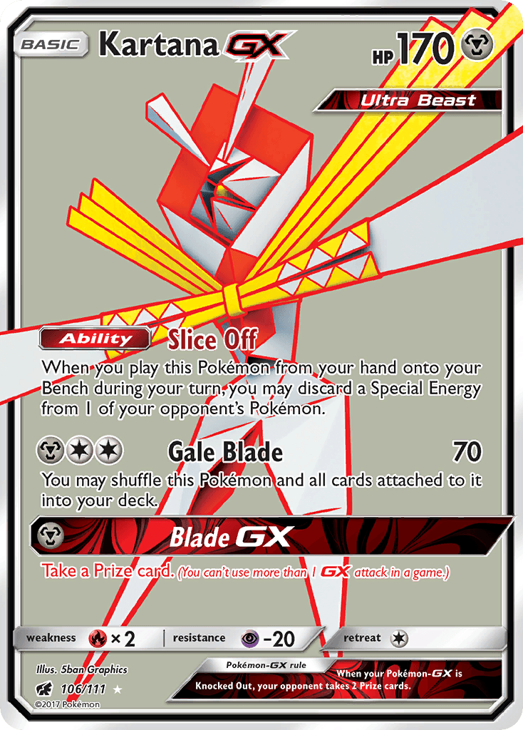 Kartana-GX: Crimson Invasion