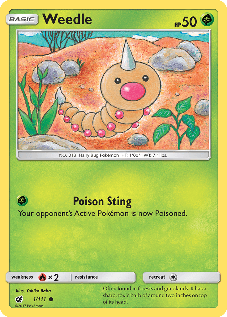 Weedle: Crimson Invasion